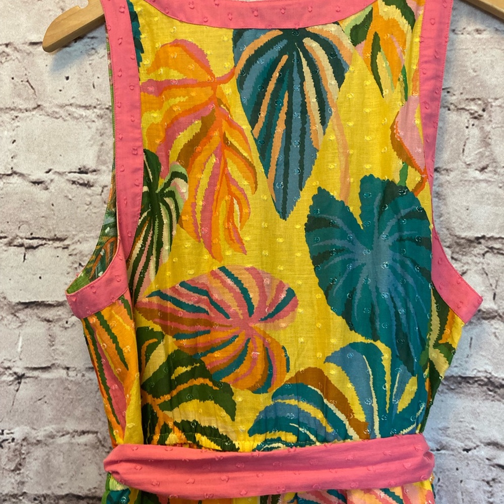Gorgeous Farm Rio Anthologie Cotton Maxi Dress, size L - Picture 6 of 11